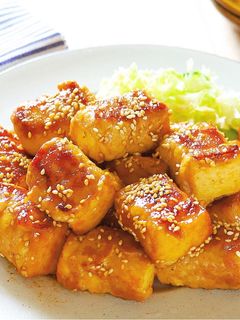 甘辛やみつき!厚揚げのヤンニョム肉巻き-レシピのメイン写真