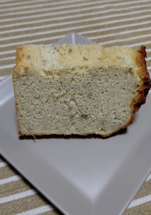 バナナのシフォンケーキ-レシピのメイン写真