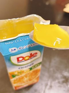 超簡単!濃厚!ジュースまるごとゼリー-レシピのメイン写真