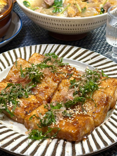 豆腐の梅照り焼きステーキ♪-レシピのメイン写真