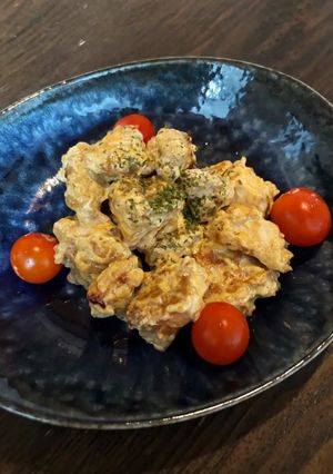 油不使用!鶏胸肉でジューシー鶏マヨ-レシピのメイン写真