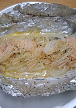 鮭のホイル焼き-レシピのメイン写真