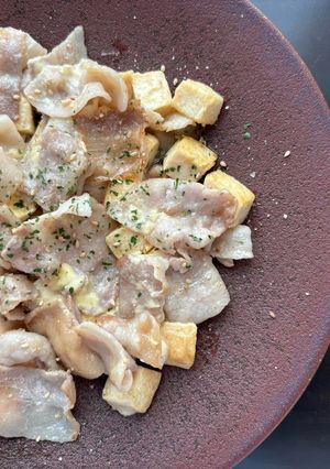 豚バラ＋豆腐×マヨネーズ＋ポン酢-レシピのメイン写真