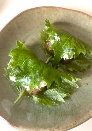 いぶりがっことクリームチーズの大葉巻き-レシピのメイン写真