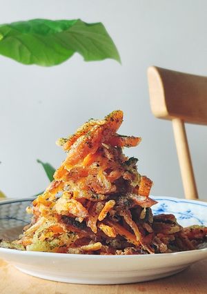 米粉と米油deザクザクにんじん☆のり塩-レシピのメイン写真