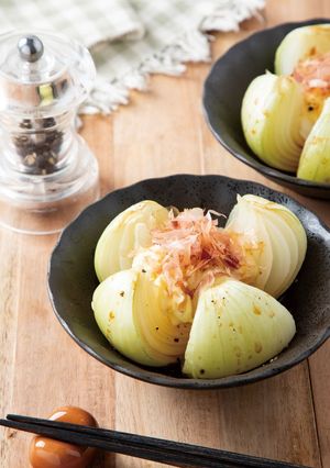 レンジでおつまみ！玉ねぎ＆クリームチーズ-レシピのメイン写真