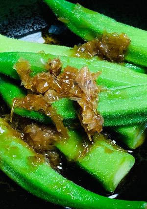 簡単！オクラのさっと煮♡鰹節たっぷり-レシピのメイン写真