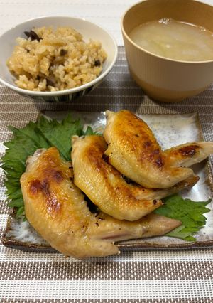 塩麹だけ！手羽先のグリル焼き-レシピのメイン写真