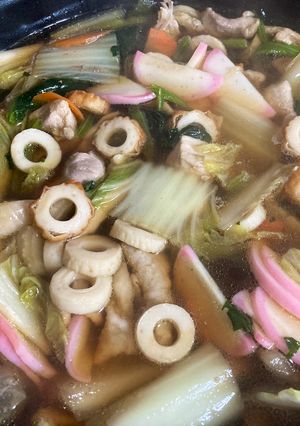 自分用(雑煮)-レシピのメイン写真