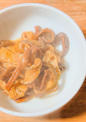 超簡単✨ぜんまいと薄揚げの炒め煮-レシピのメイン写真