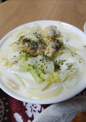 アサリのほっこり白菜クリーム煮※簡単副菜-レシピのメイン写真