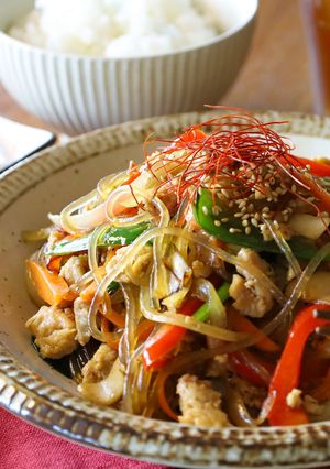 野菜たっぷり本格チャプチェ-レシピのメイン写真
