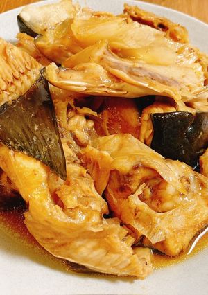 甘ウマ！フライパンで作るブリのあら煮-レシピのメイン写真