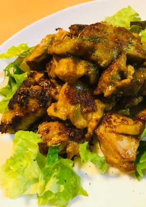 鶏もも肉のタンドリー風炒め-レシピのメイン写真