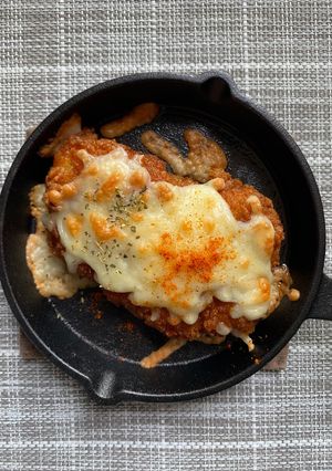 コチュジャン漬け鶏もも肉オーブン焼き-レシピのメイン写真