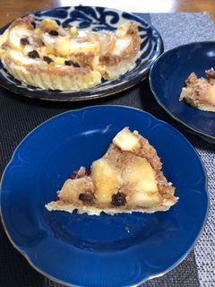 アーモンドクリーム入のリンゴタルト-レシピのメイン写真