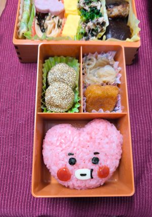 タタ弁当☆BT21キャラ弁-レシピのメイン写真