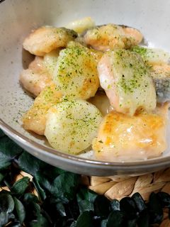 鮭と長芋の中華あんかけ♡-レシピのメイン写真