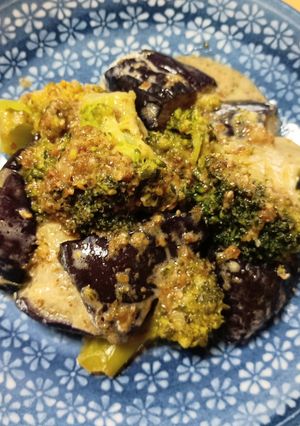 揚げ茄子🍆とブロッコリーのごま南蛮-レシピのメイン写真