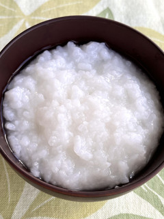 レンジで炊くお粥 【全粥1合】離乳食にも-レシピのメイン写真