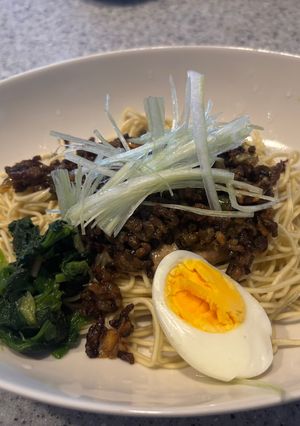 汁なし担々麺-レシピのメイン写真