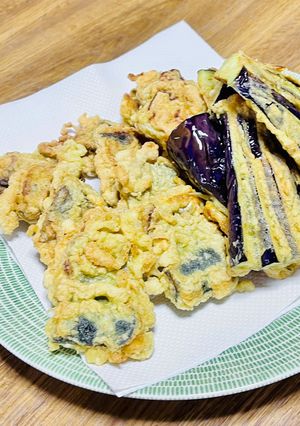 今日の晩御飯！鯖のカレー天ぷら-レシピのメイン写真