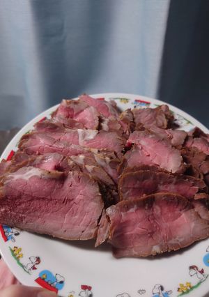 炊飯器で失敗なし!焼かないローストビーフ-レシピのメイン写真