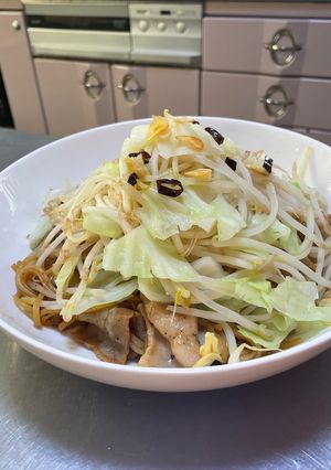 二郎風ガッツリパスタ-レシピのメイン写真