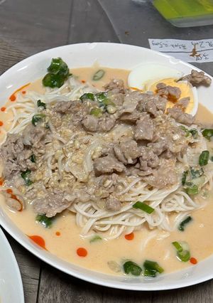 夏に☆冷やし担々麺風そうめん☆-レシピのメイン写真