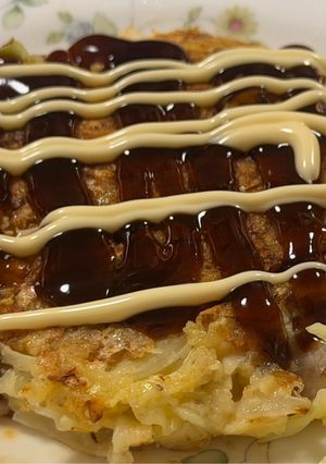 子供大好き！やまといもフワフワお好み焼き-レシピのメイン写真