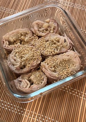レンチンだけでえのきの肉巻き-レシピのメイン写真