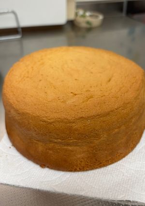 基本スポンジケーキ-レシピのメイン写真
