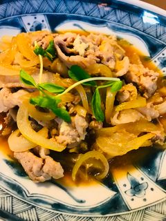 豚こまぎれ肉●あまからすりおろし生姜焼き-レシピのメイン写真
