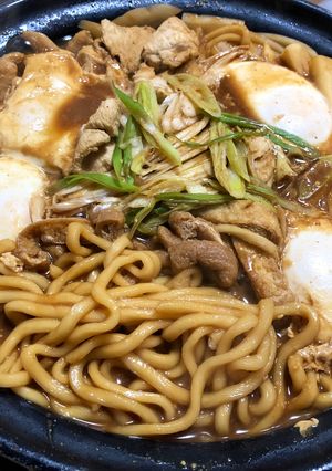 手打ち！味噌煮込みうどん-レシピのメイン写真
