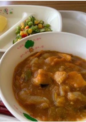 夏野菜カレー 河内長野市学校給食-レシピのメイン写真
