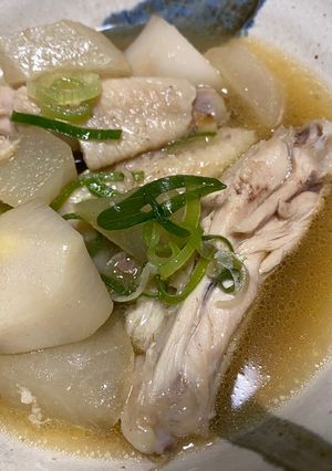 手羽元と里芋と大根の煮もの-レシピのメイン写真