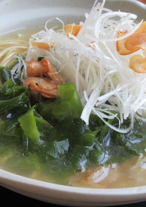 【 わかめラーメン 〗-レシピのメイン写真