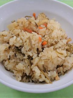 かんぴょうと昆布の混ぜご飯★小山市給食-レシピのメイン写真