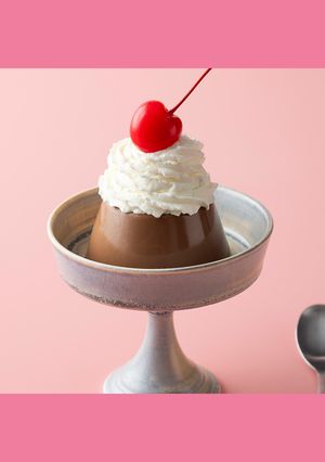 生チョコプリン-レシピのメイン写真