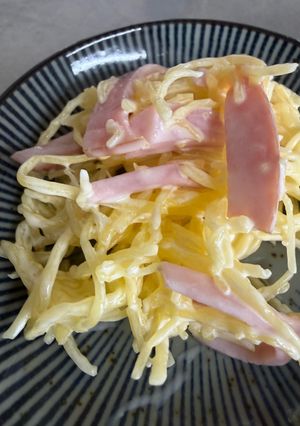 ソーメンカボチャとハムのサラダ-レシピのメイン写真