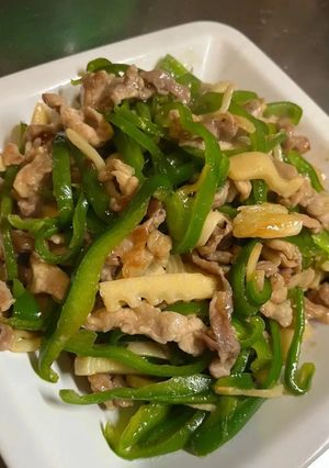 簡単！豚こま肉のチンジャオロース-レシピのメイン写真