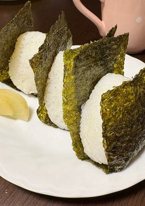 保存版♫ふっくら塩むすび-レシピのメイン写真