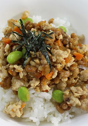 激うま節約レシピ！具沢山納豆そぼろ丼-レシピのメイン写真