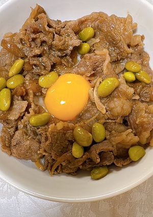 息子大好き🎵我が家の牛丼-レシピのメイン写真