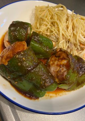 ピーマンの肉詰め-レシピのメイン写真
