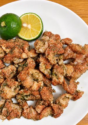 豚こまカリカリ焼き！～青のり塩～-レシピのメイン写真