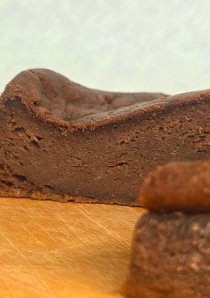 【お菓子】豆腐チョコレートケーキ-レシピのメイン写真
