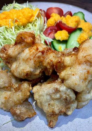 白だしレモンバター唐揚げ♪-レシピのメイン写真