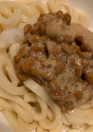 レンチン👍納豆うどん-レシピのメイン写真