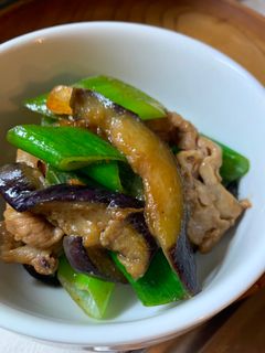 白米が進む!茄子と豚肉のニンニク甘辛炒め-レシピのメイン写真